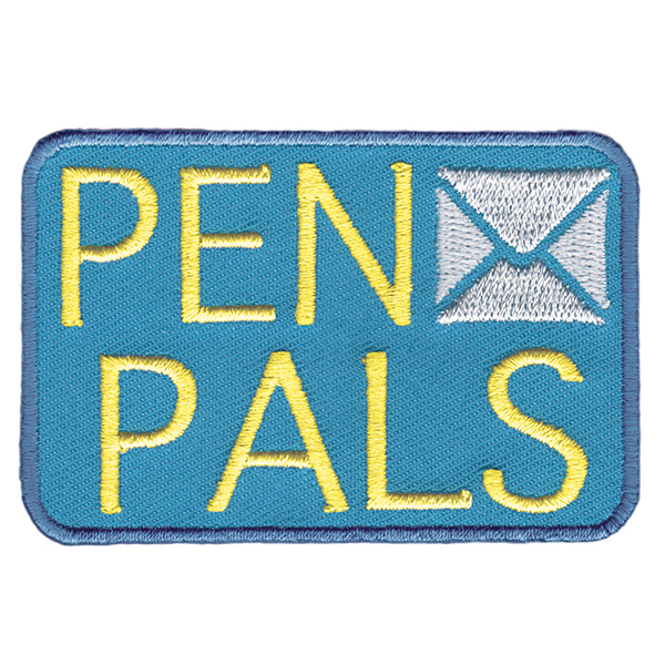 Pen Pals Badge/Patch